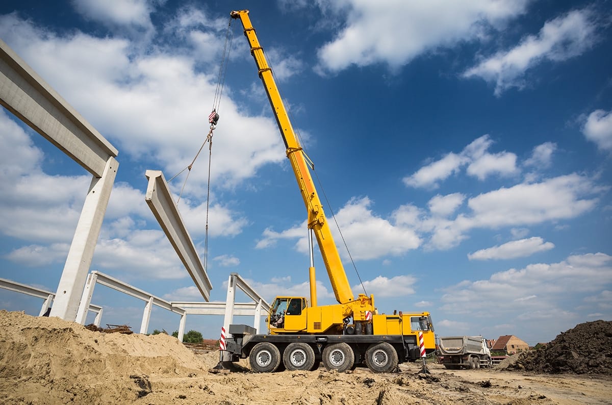 Construction lifting service