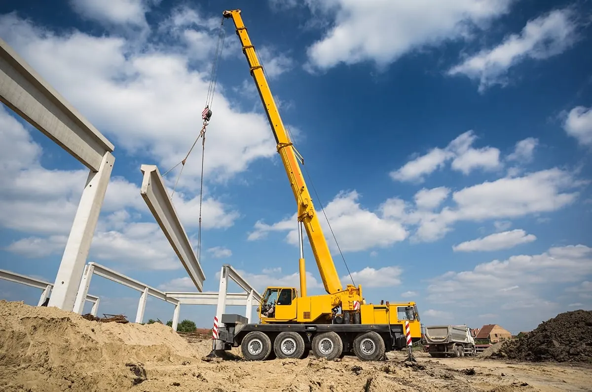 Construction lifting service