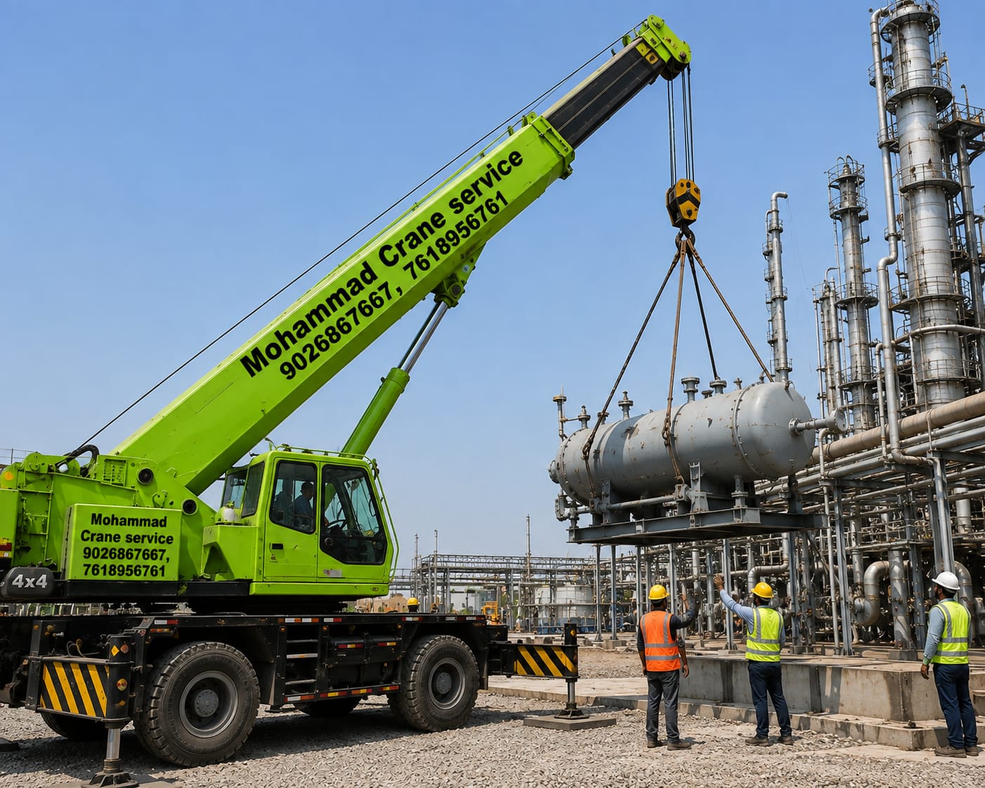 Industrial lifting service